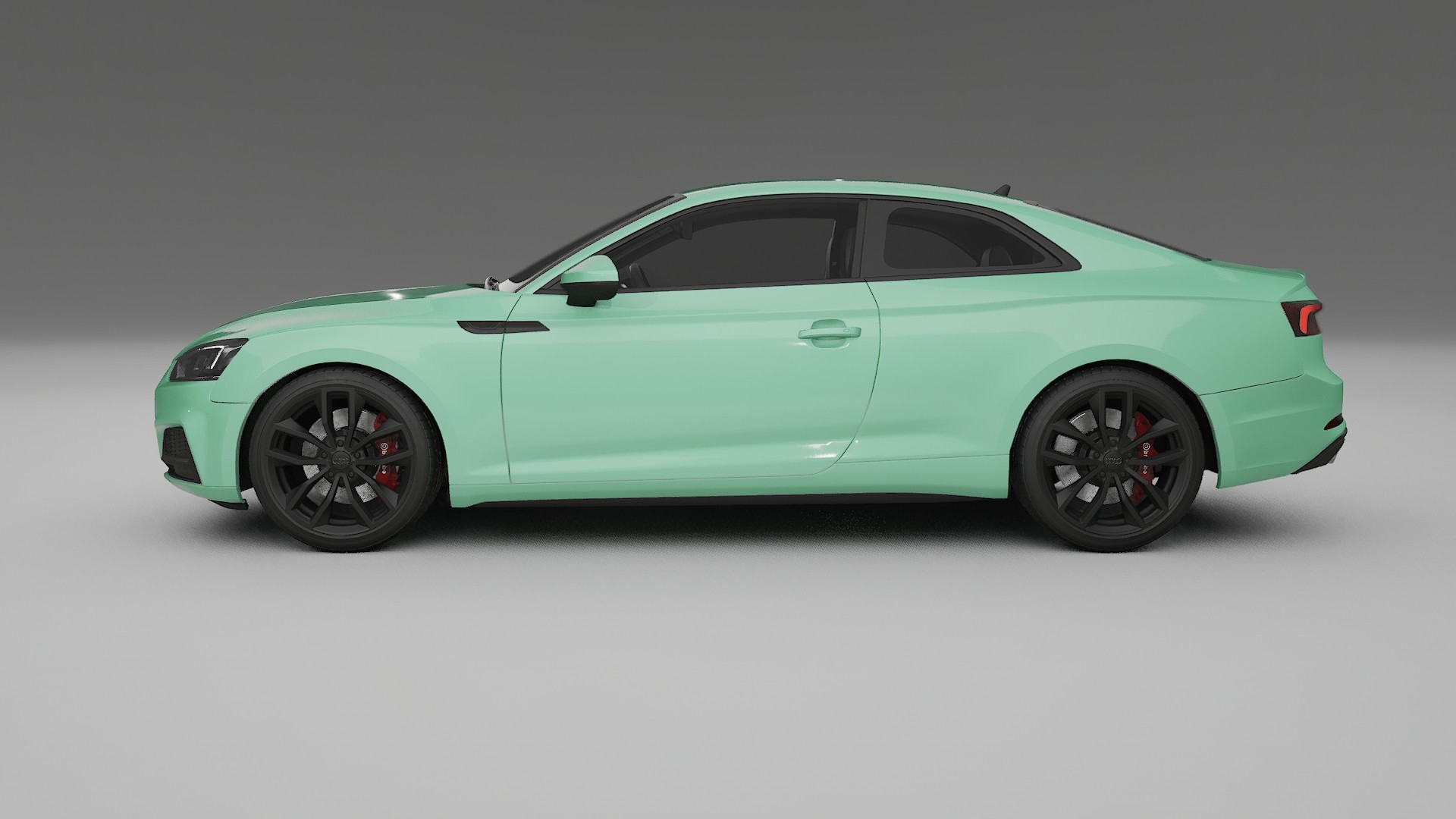 Audi S5 B9 prefacelift pre LCI TPU Lackskyddsfilm | DUSTY Färgskiftande PPF – Komplett Förskuret Kit