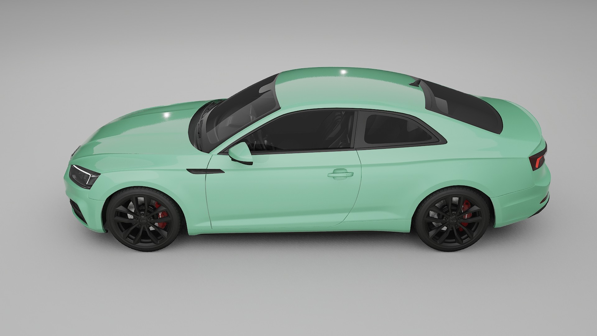 Audi S5 B9 prefacelift pre LCI TPU Lackskyddsfilm | DUSTY Färgskiftande PPF – Komplett Förskuret Kit