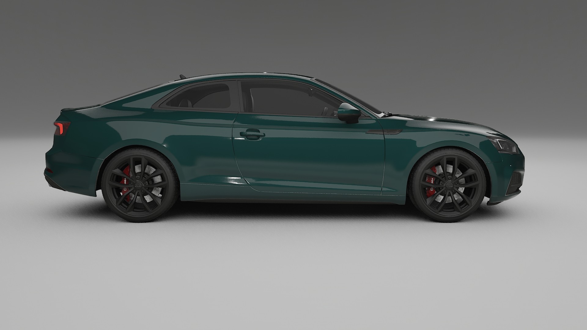 Audi S5 B9 prefacelift pre LCI TPU Lackskyddsfilm | INFERNO Färgskiftande PPF – Komplett Förskuret Kit