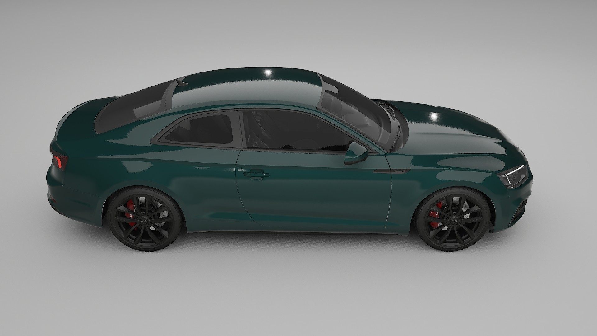 Audi S5 B9 prefacelift pre LCI TPU Lackskyddsfilm | INFERNO Färgskiftande PPF – Komplett Förskuret Kit