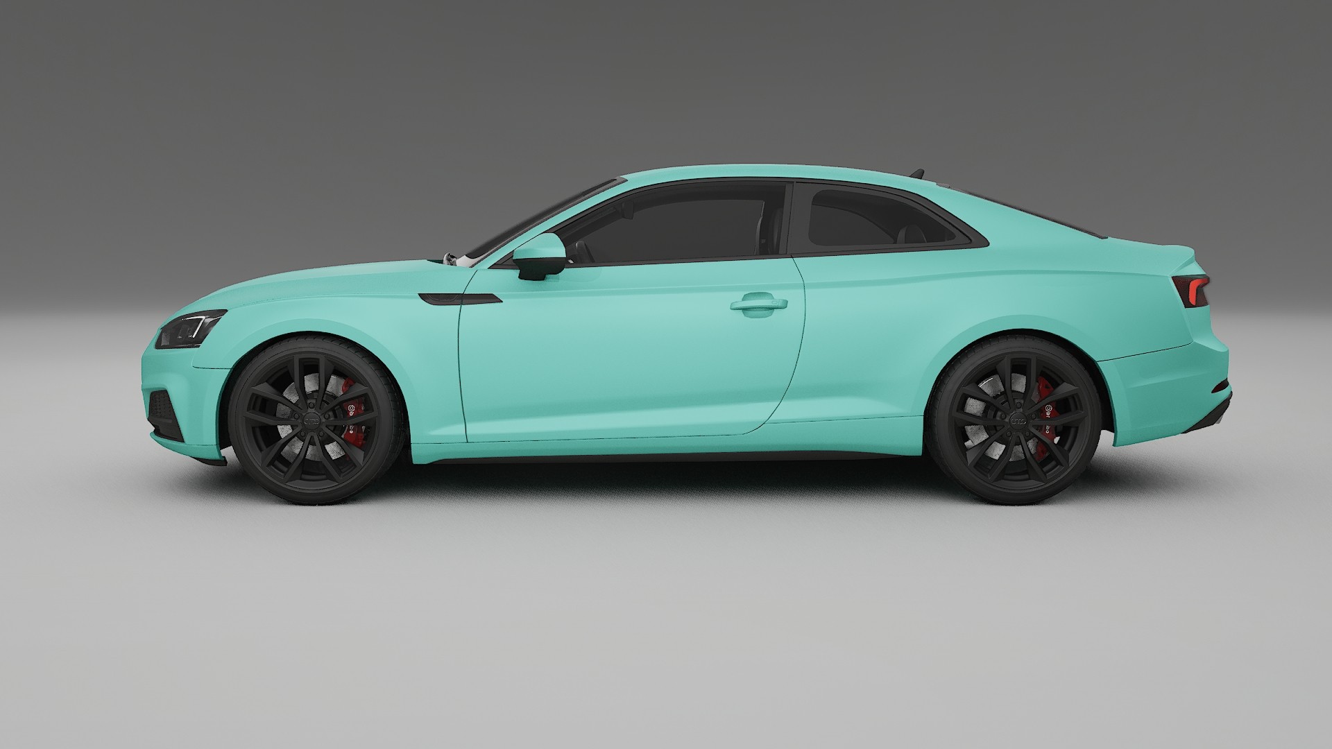 Audi S5 B9 prefacelift pre LCI TPU Lackskyddsfilm | FROST Färgskiftande PPF – Komplett Förskuret Kit