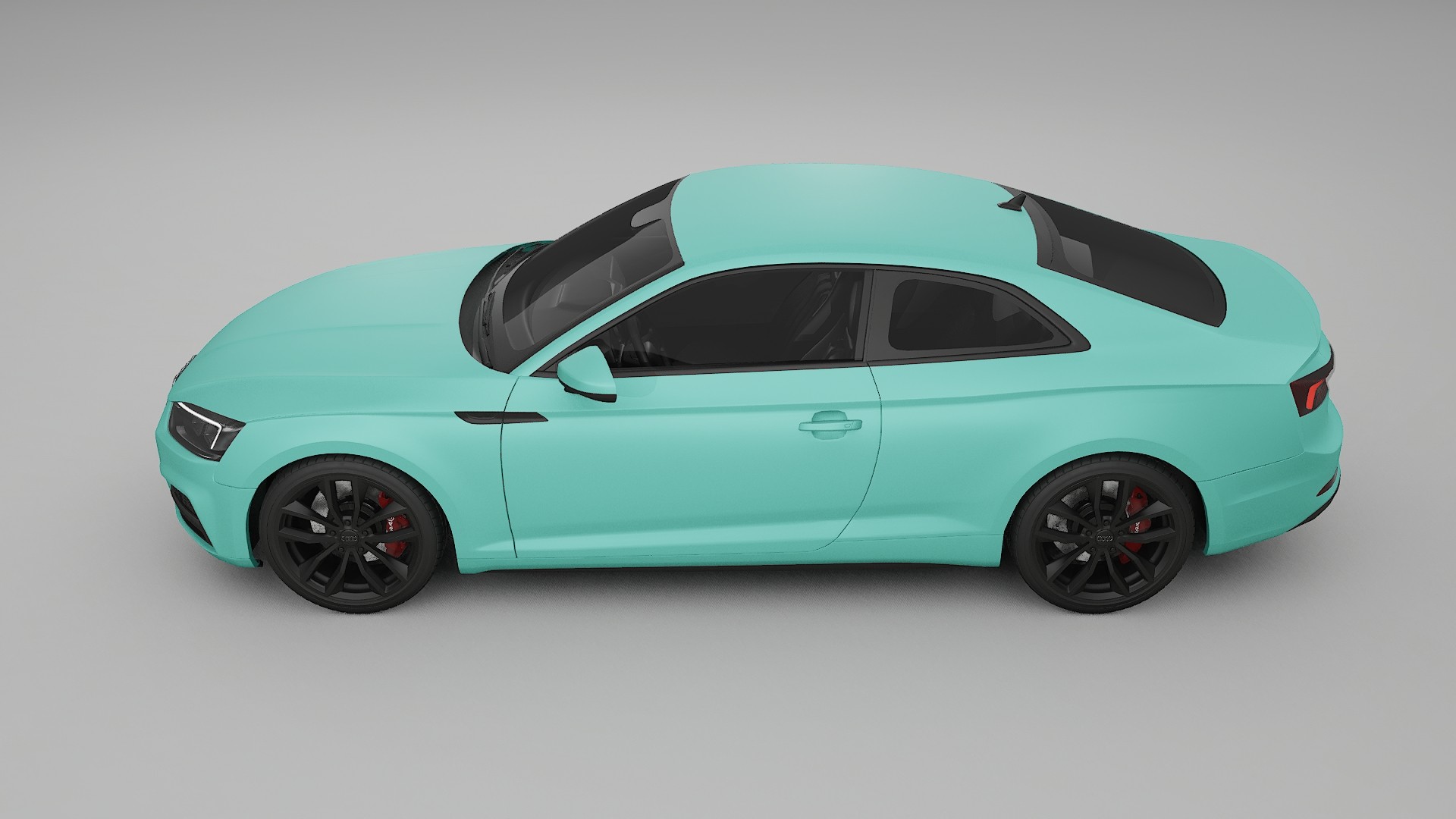 Audi S5 B9 prefacelift pre LCI TPU Lackskyddsfilm | FROST Färgskiftande PPF – Komplett Förskuret Kit