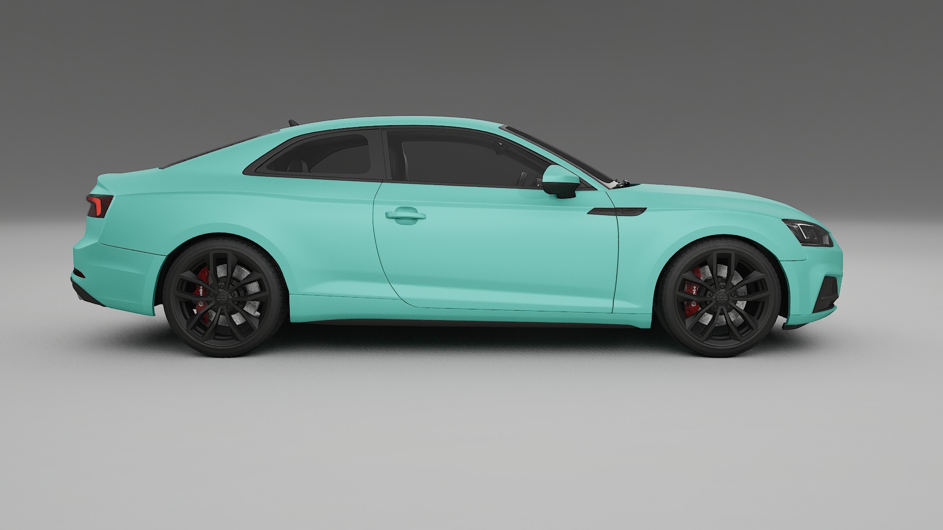 Audi S5 B9 prefacelift pre LCI TPU Lackskyddsfilm | FROST Färgskiftande PPF – Komplett Förskuret Kit