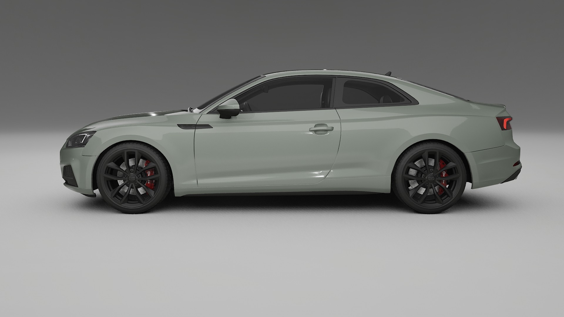 Audi S5 B9 prefacelift pre LCI TPU Lackskyddsfilm | SLATE Färgskiftande PPF – Komplett Förskuret Kit