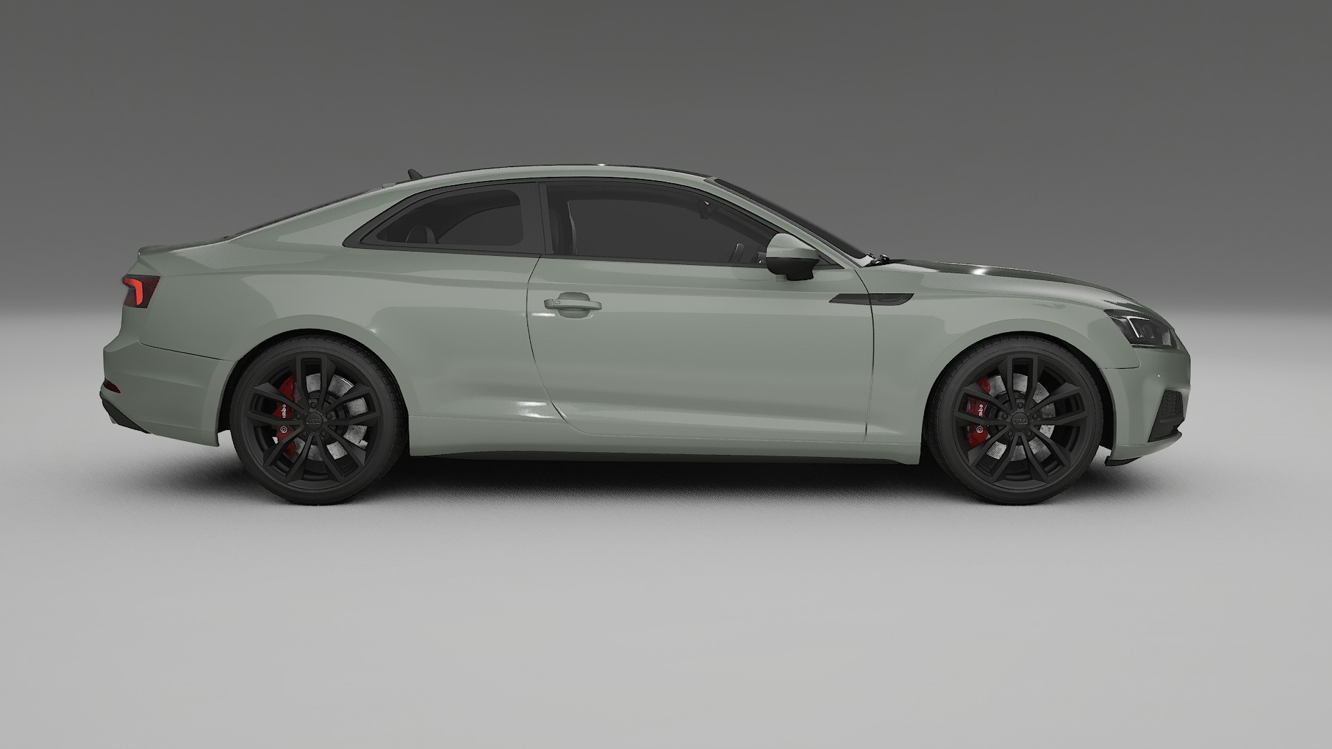 Audi S5 B9 prefacelift pre LCI TPU Lackskyddsfilm | SLATE Färgskiftande PPF – Komplett Förskuret Kit