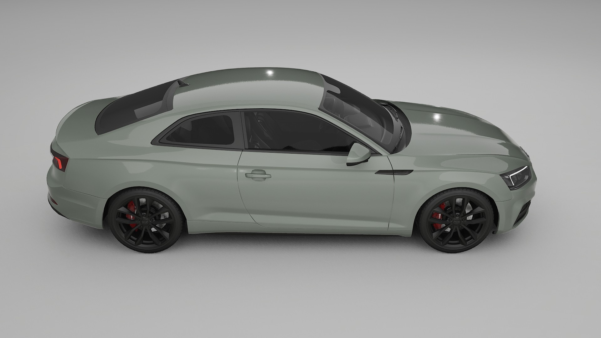 Audi S5 B9 prefacelift pre LCI TPU Lackskyddsfilm | SLATE Färgskiftande PPF – Komplett Förskuret Kit