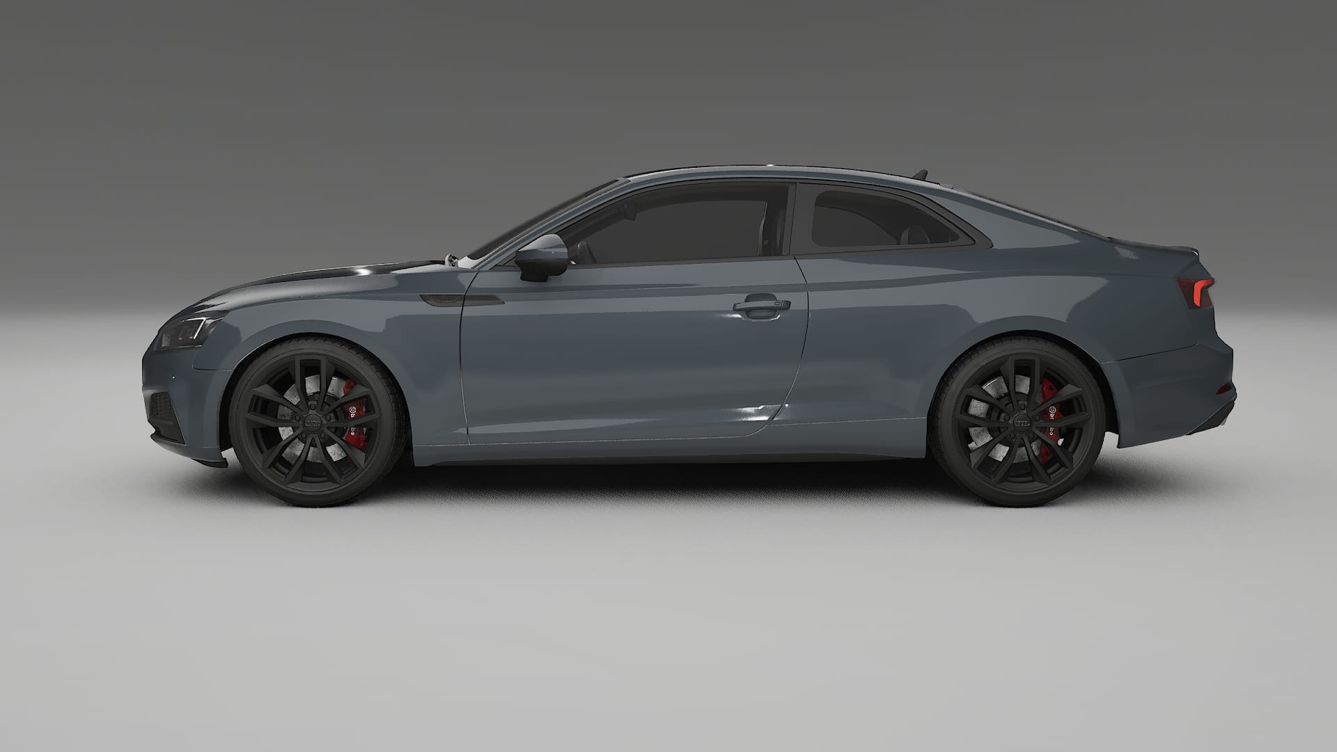 Audi S5 B9 prefacelift pre LCI TPU Lackskyddsfilm | GRANITE Färgskiftande PPF – Komplett Förskuret Kit