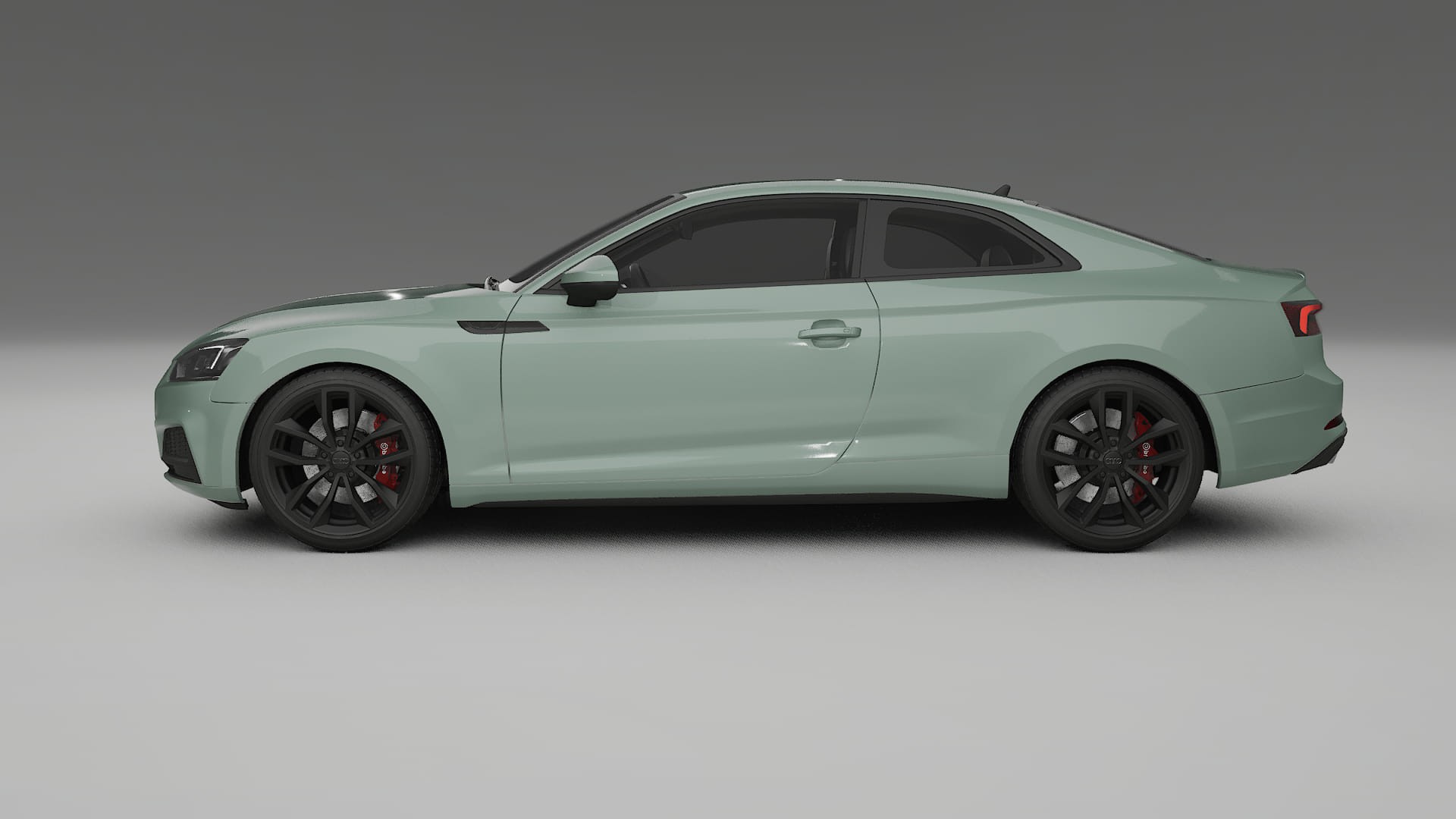 Audi S5 B9 prefacelift pre LCI TPU Lackskyddsfilm | CINDER Färgskiftande PPF – Komplett Förskuret Kit