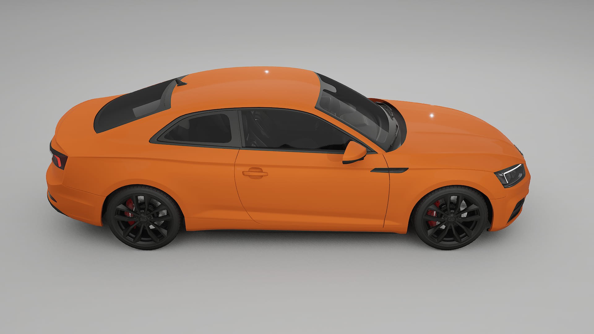 Audi S5 B9 prefacelift pre LCI TPU Lackskyddsfilm | ROCKET Färgskiftande PPF – Komplett Förskuret Kit