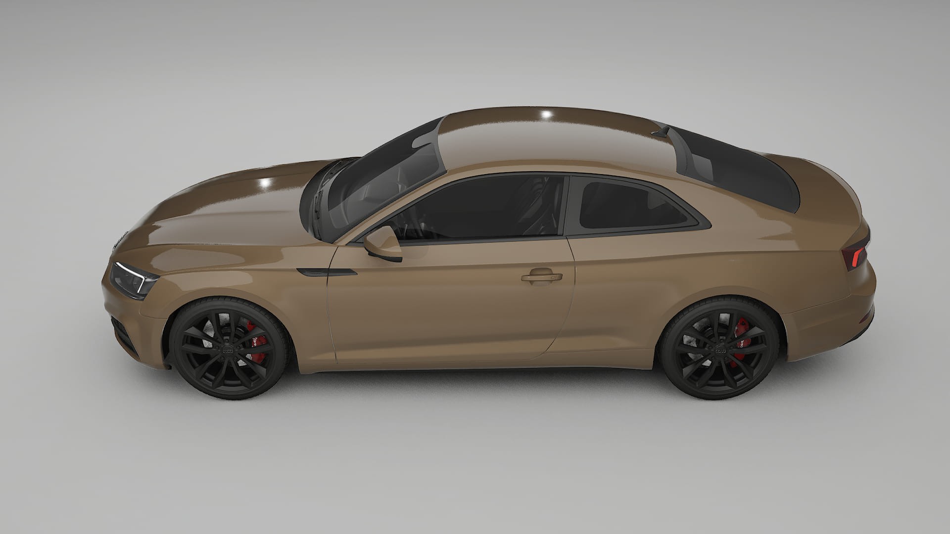 Audi S5 B9 prefacelift pre LCI TPU Lackskyddsfilm | SAHARA Färgskiftande PPF – Komplett Förskuret Kit