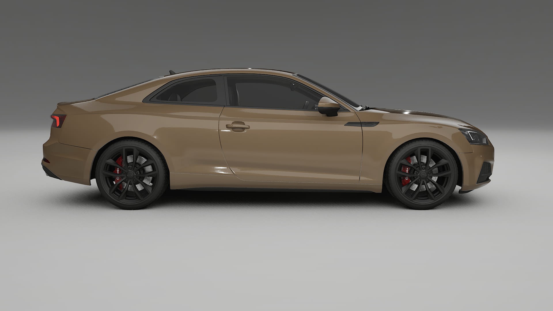 Audi S5 B9 prefacelift pre LCI TPU Lackskyddsfilm | SAHARA Färgskiftande PPF – Komplett Förskuret Kit