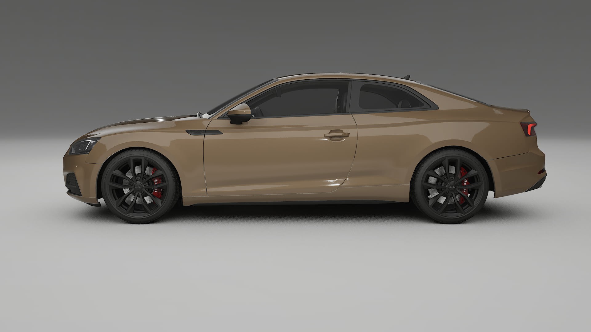 Audi S5 B9 prefacelift pre LCI TPU Lackskyddsfilm | SAHARA Färgskiftande PPF – Komplett Förskuret Kit