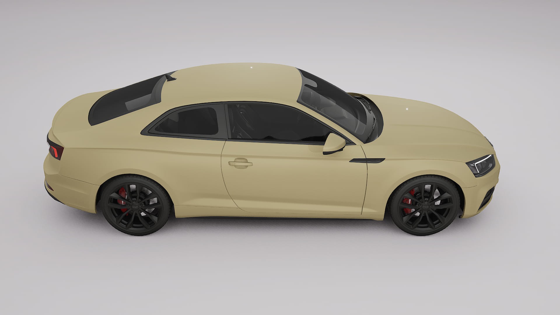 Audi S5 B9 prefacelift pre LCI TPU Lackskyddsfilm | SAND Färgskiftande PPF – Komplett Förskuret Kit