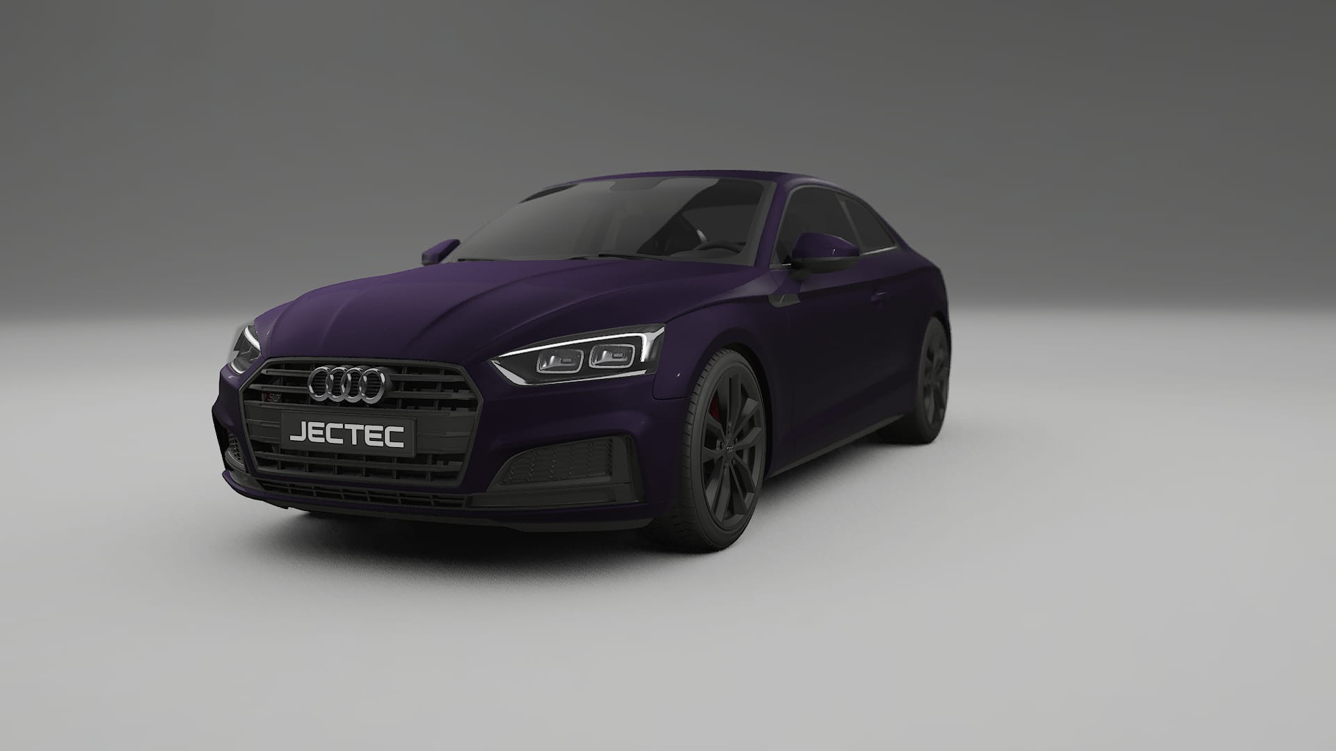 Audi S5 B9 prefacelift pre LCI TPU Lackskyddsfilm | VIOLET Färgskiftande PPF – Komplett Förskuret Kit