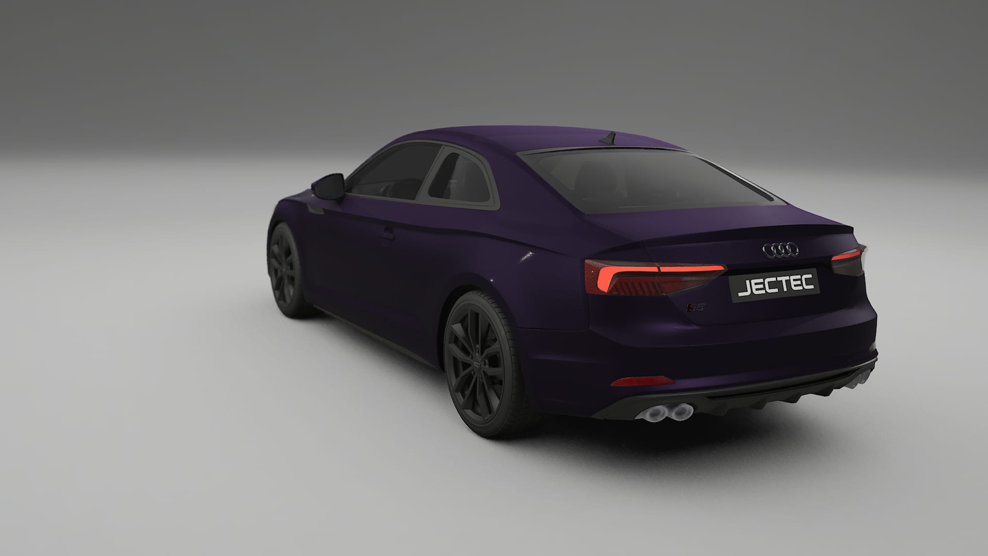 Audi S5 B9 prefacelift pre LCI TPU Lackskyddsfilm | VIOLET Färgskiftande PPF – Komplett Förskuret Kit