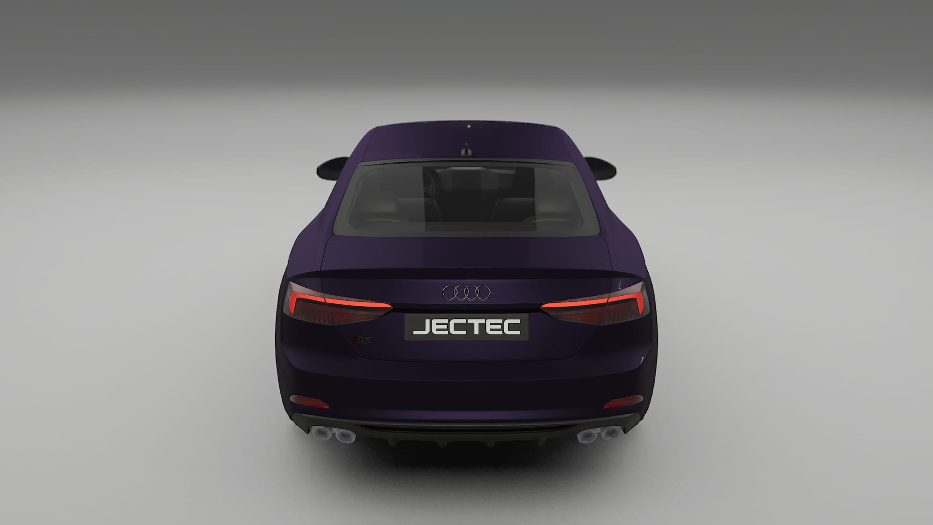Audi S5 B9 prefacelift pre LCI TPU Lackskyddsfilm | VIOLET Färgskiftande PPF – Komplett Förskuret Kit