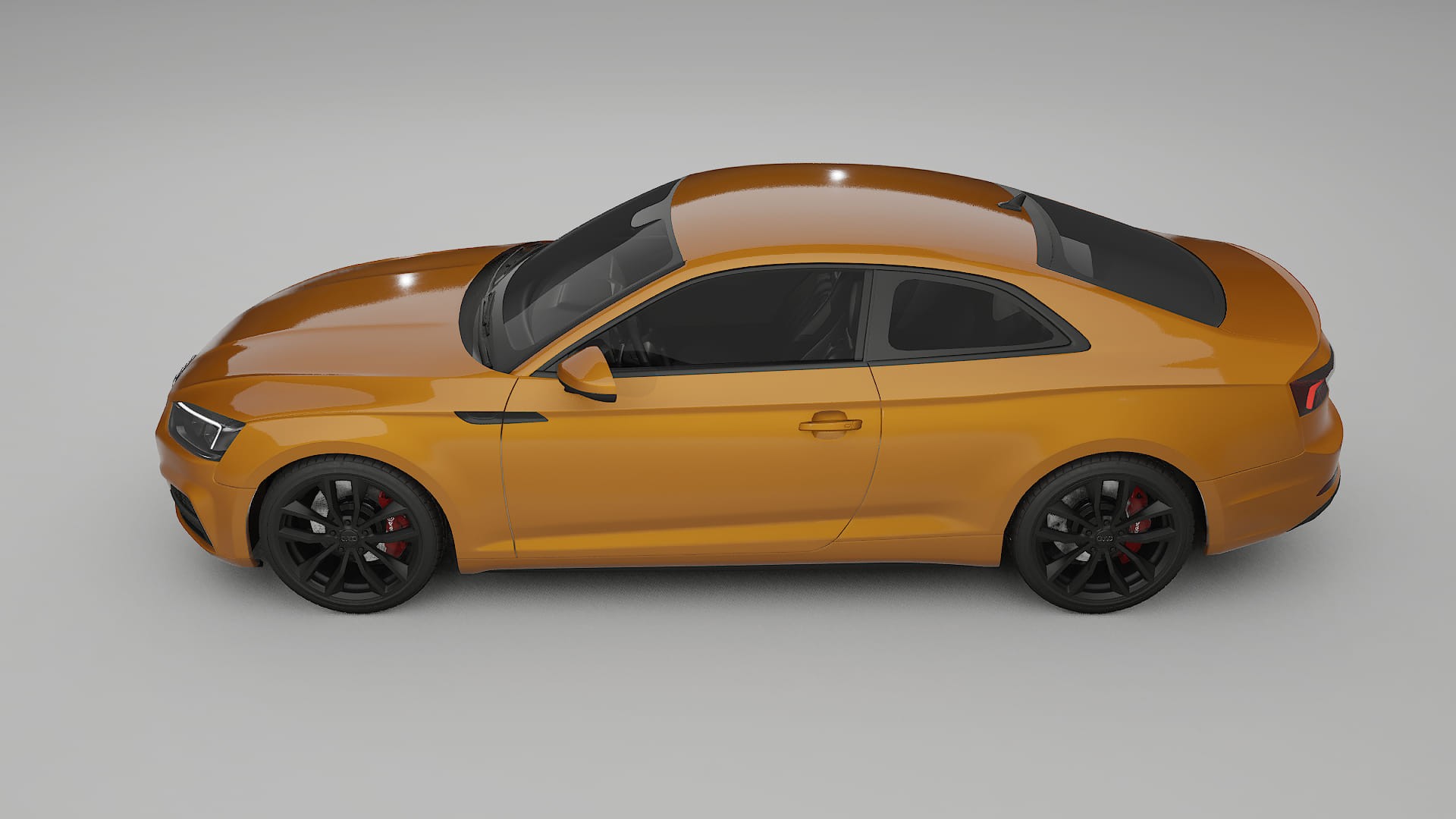 Audi S5 B9 prefacelift pre LCI TPU Lackskyddsfilm | DAISY Färgskiftande PPF – Komplett Förskuret Kit