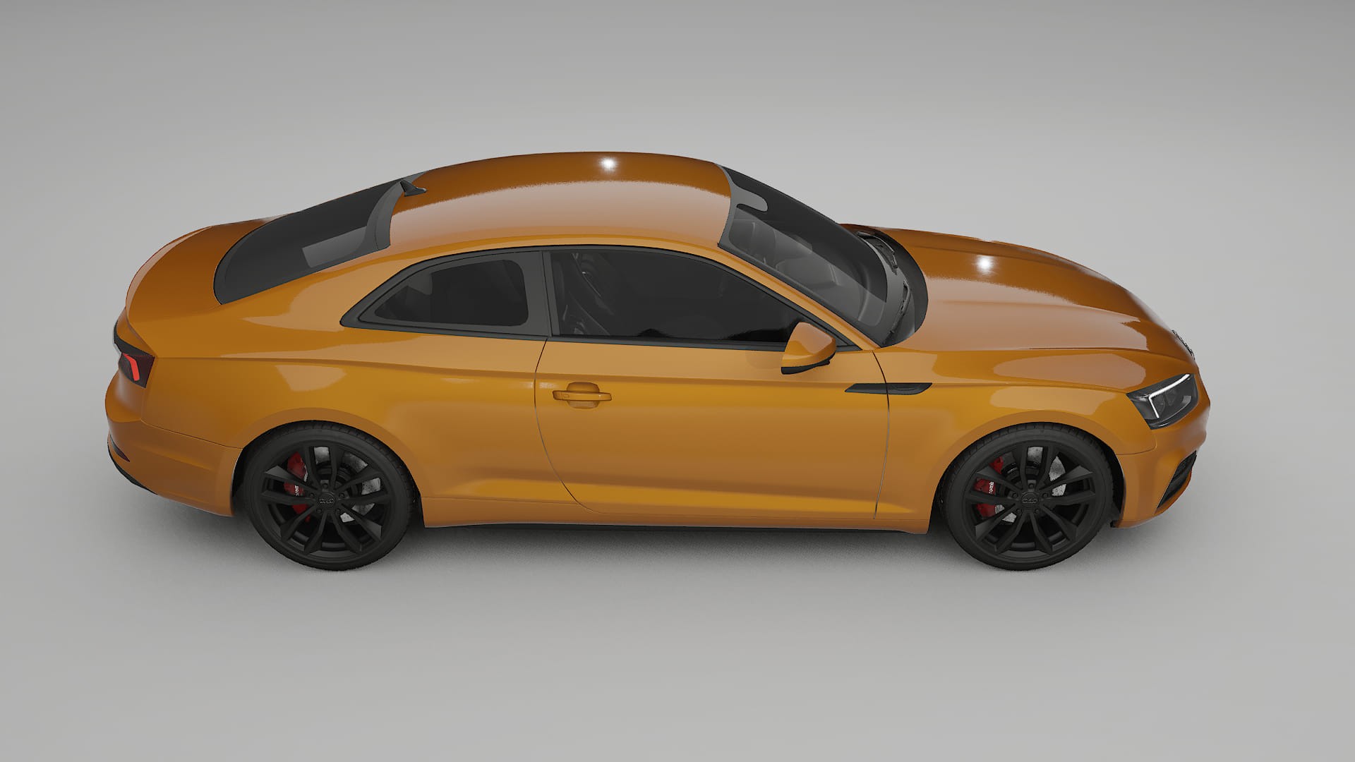 Audi S5 B9 prefacelift pre LCI TPU Lackskyddsfilm | DAISY Färgskiftande PPF – Komplett Förskuret Kit