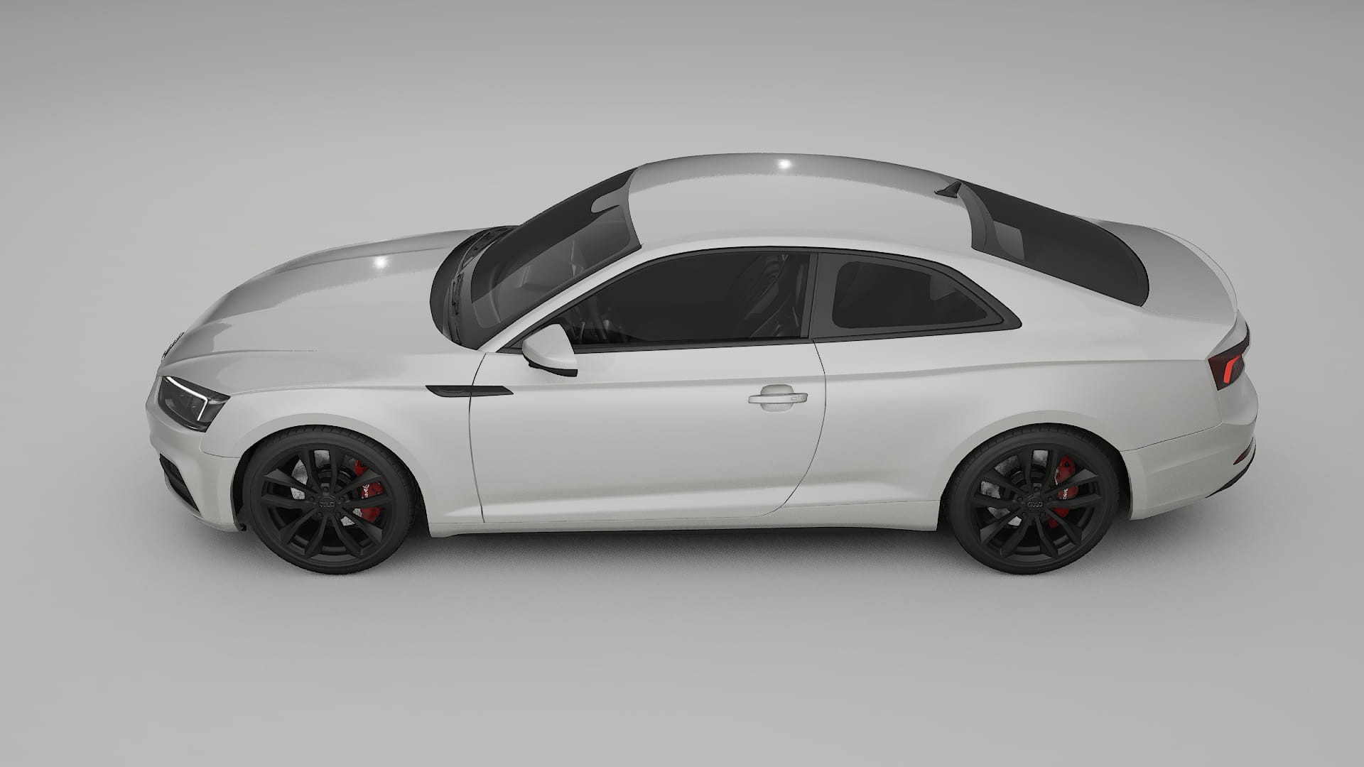 Audi S5 B9 prefacelift pre LCI TPU Lackskyddsfilm | PEARL Färgskiftande PPF – Komplett Förskuret Kit