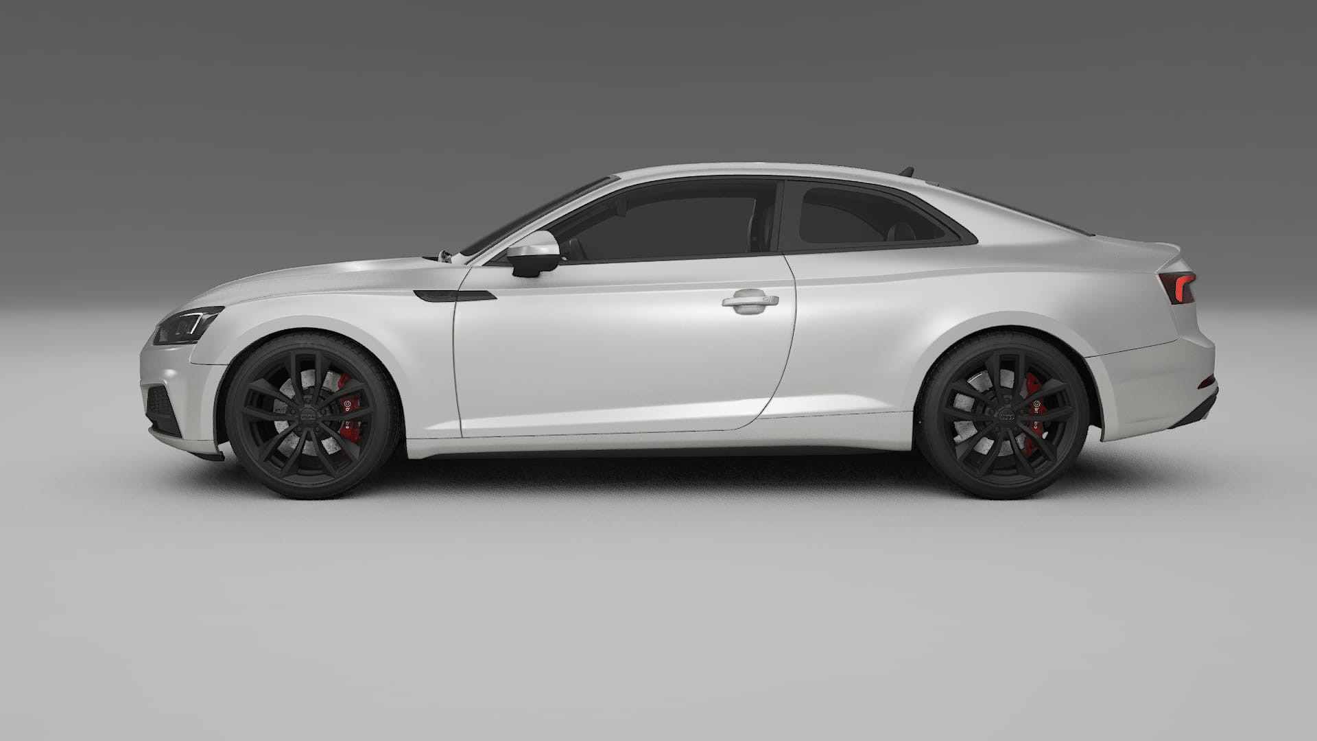 Audi S5 B9 prefacelift pre LCI TPU Lackskyddsfilm | OPAL Färgskiftande PPF – Komplett Förskuret Kit