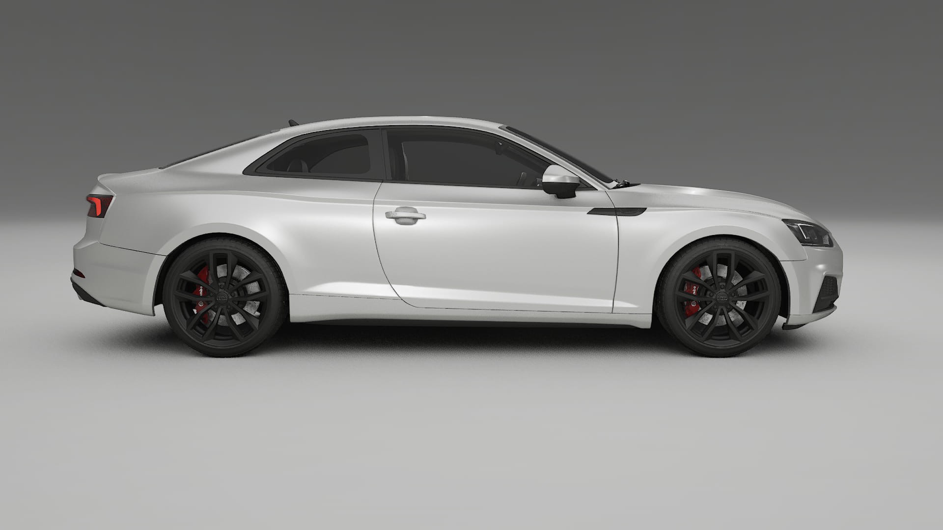 Audi S5 B9 prefacelift pre LCI TPU Lackskyddsfilm | OPAL Färgskiftande PPF – Komplett Förskuret Kit