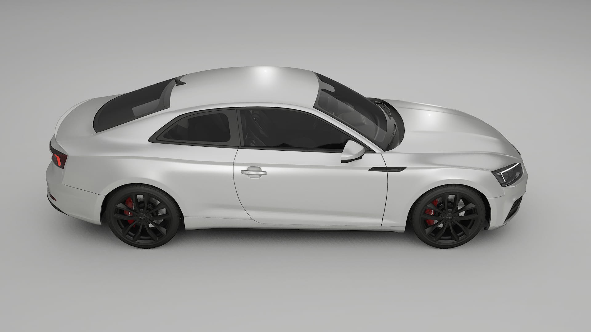 Audi S5 B9 prefacelift pre LCI TPU Lackskyddsfilm | OPAL Färgskiftande PPF – Komplett Förskuret Kit