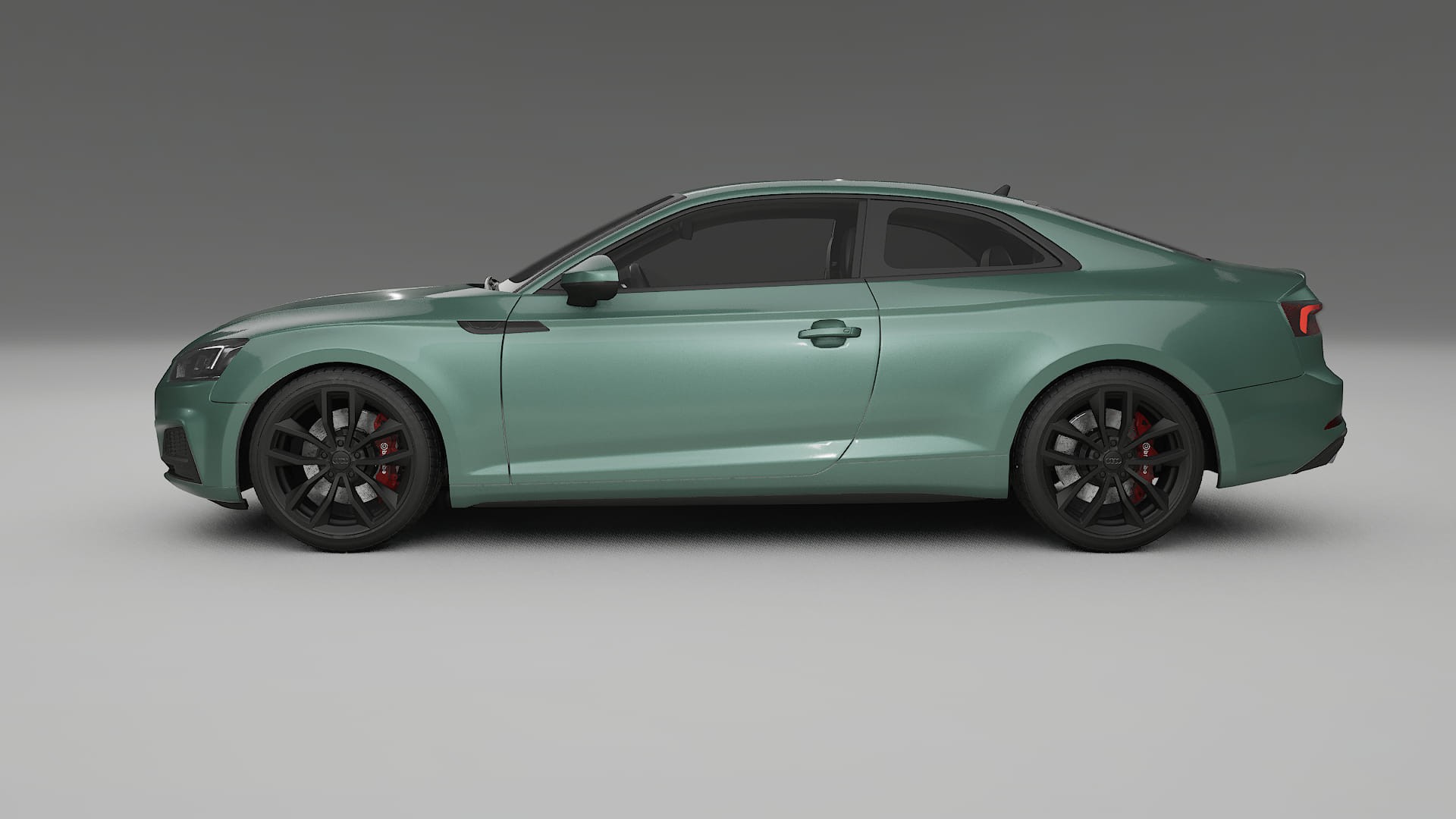 Audi S5 B9 prefacelift pre LCI TPU Lackskyddsfilm | EVERGREEN Färgskiftande PPF – Komplett Förskuret Kit