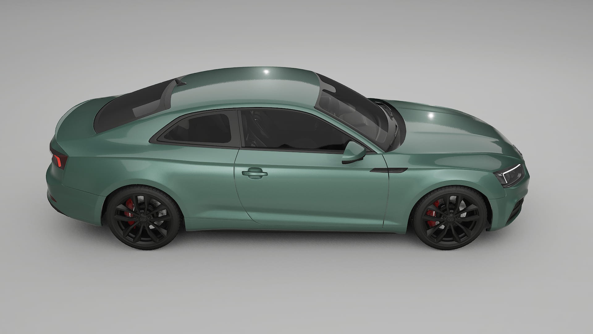 Audi S5 B9 prefacelift pre LCI TPU Lackskyddsfilm | EVERGREEN Färgskiftande PPF – Komplett Förskuret Kit