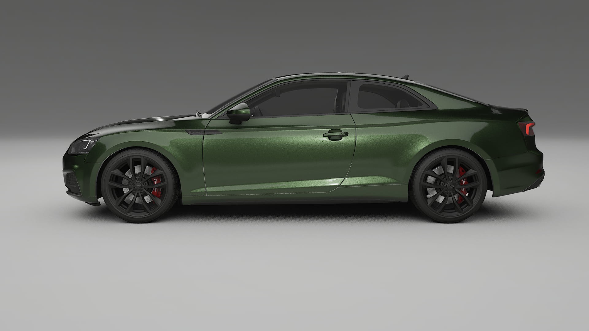 Audi S5 B9 prefacelift pre LCI TPU Lackskyddsfilm | LAGOON Färgskiftande PPF – Komplett Förskuret Kit