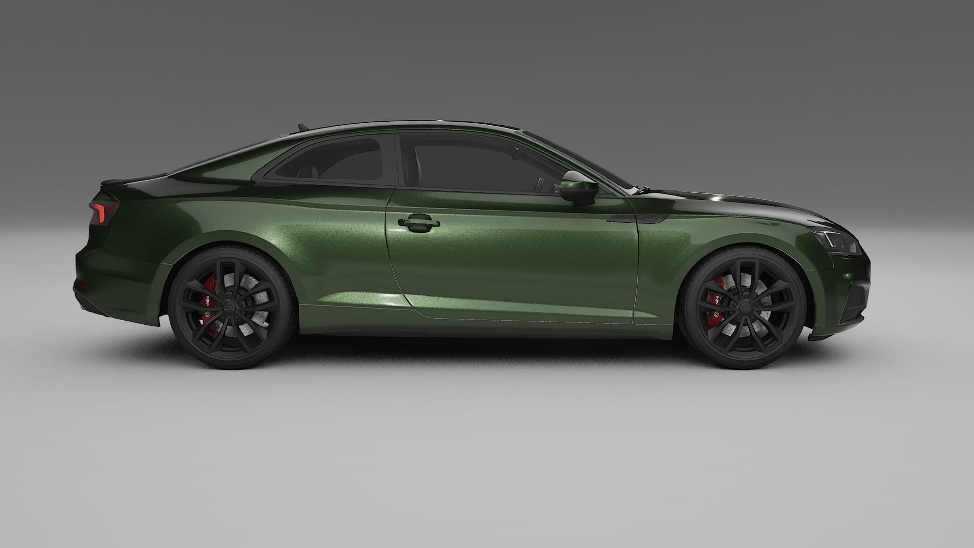 Audi S5 B9 prefacelift pre LCI TPU Lackskyddsfilm | LAGOON Färgskiftande PPF – Komplett Förskuret Kit