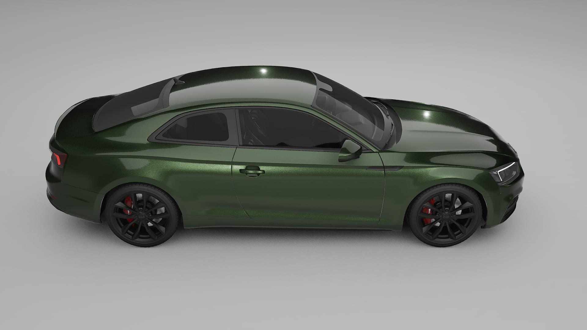 Audi S5 B9 prefacelift pre LCI TPU Lackskyddsfilm | LAGOON Färgskiftande PPF – Komplett Förskuret Kit