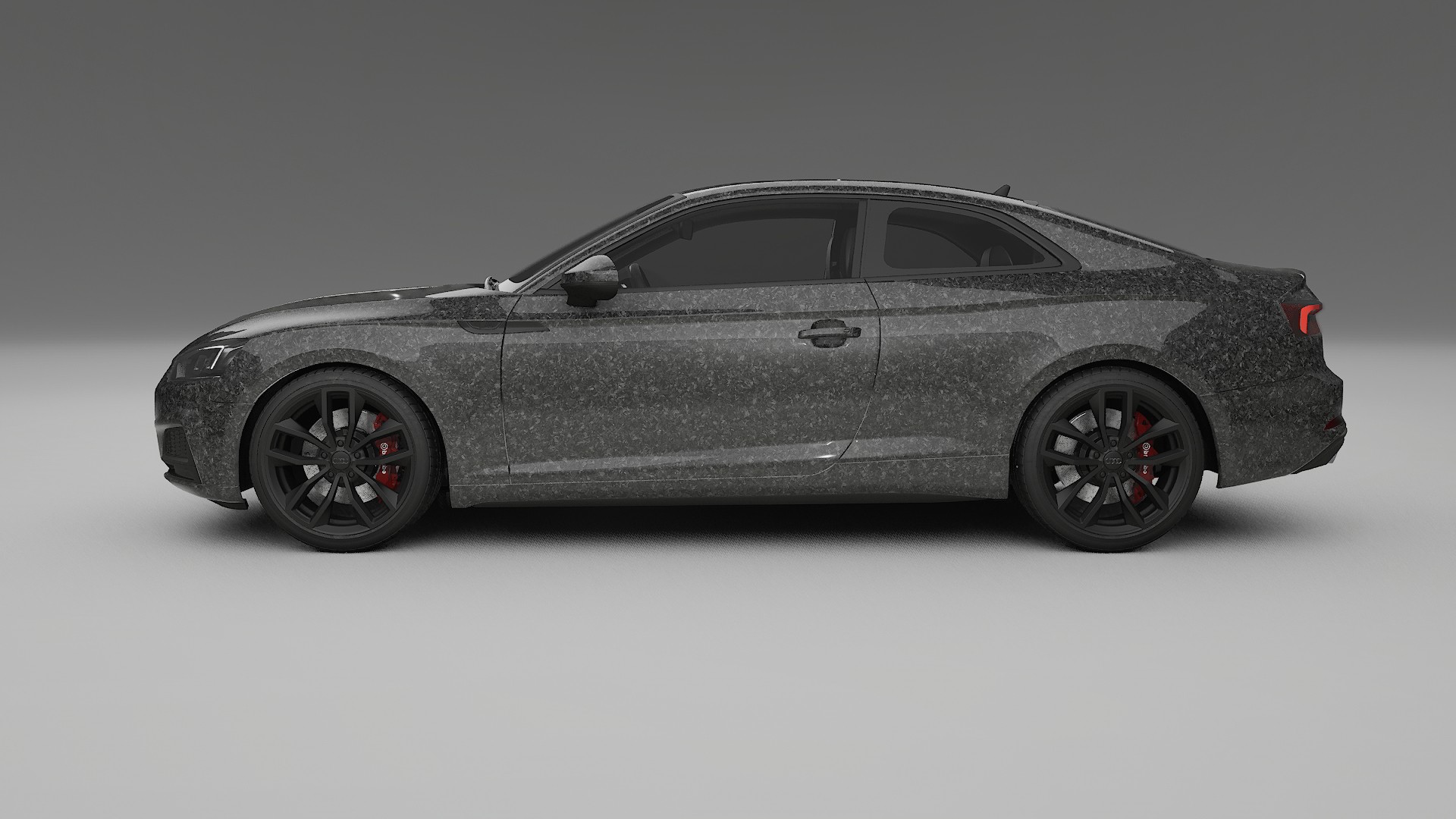 Audi S5 B9 prefacelift pre LCI TPU Lackskyddsfilm | FORGED S Färgskiftande PPF – Komplett Förskuret Kit