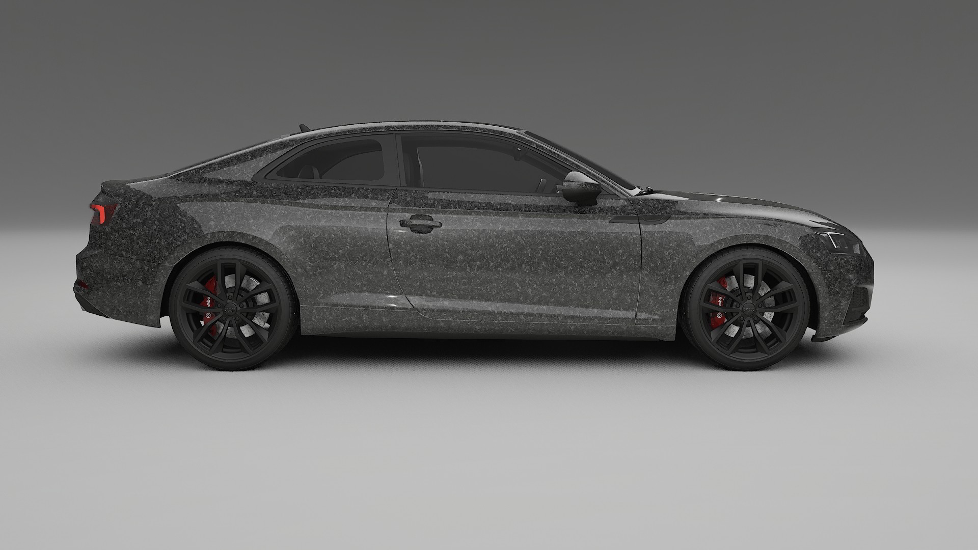 Audi S5 B9 prefacelift pre LCI TPU Lackskyddsfilm | FORGED S Färgskiftande PPF – Komplett Förskuret Kit