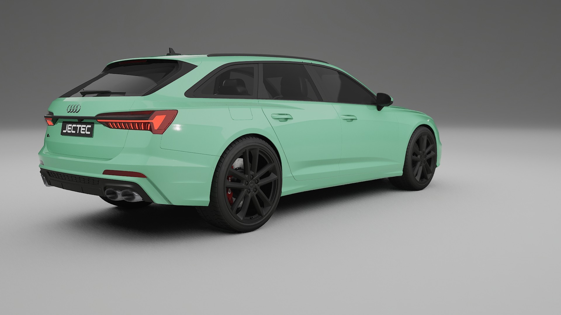 Audi S6 Avant prefacelift pre LCI C8 TPU Lackskyddsfilm | DUSTY Färgskiftande PPF – Komplett Förskuret Kit