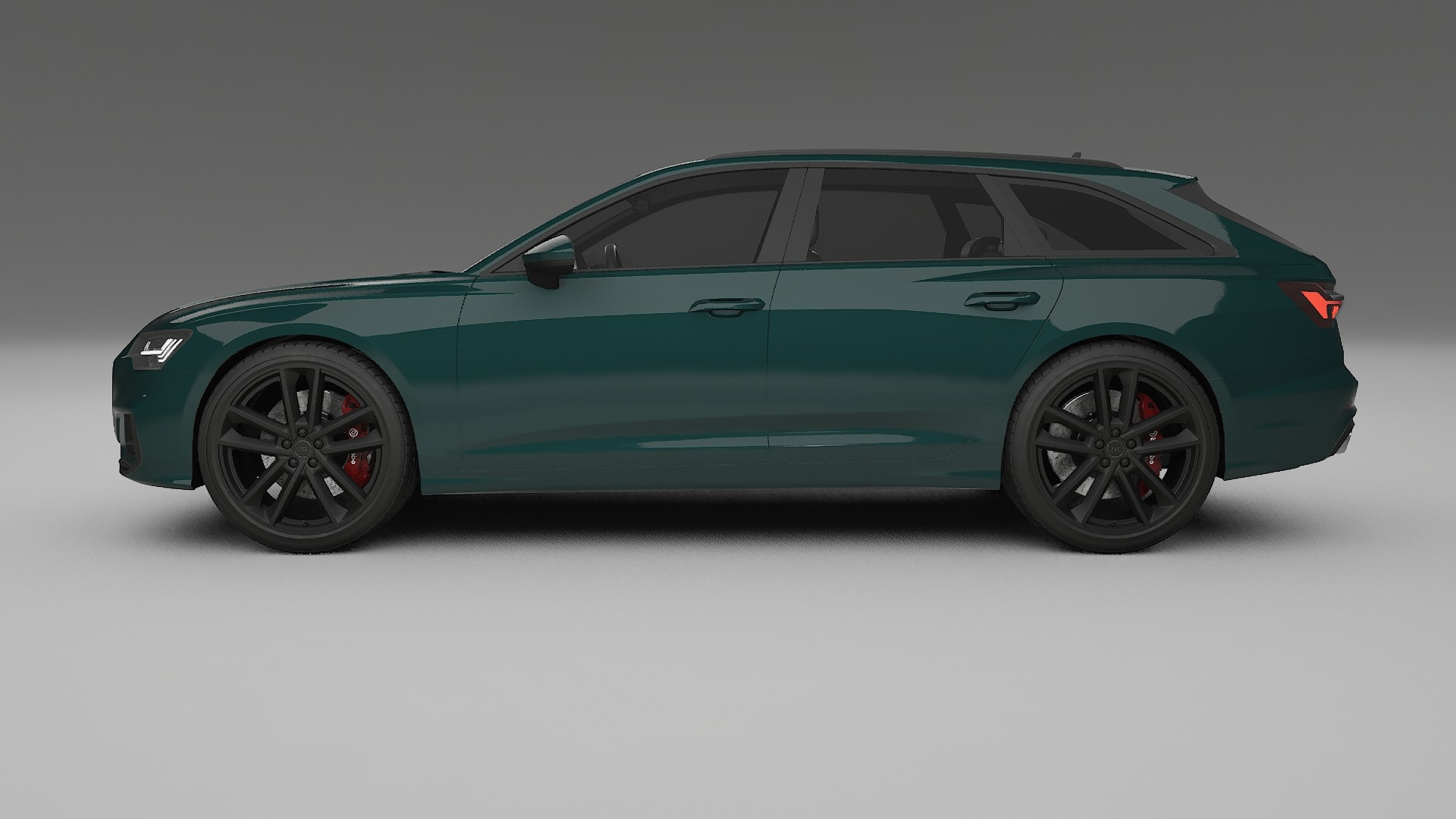 Audi S6 Avant prefacelift pre LCI C8 TPU Lackskyddsfilm | INFERNO Färgskiftande PPF – Komplett Förskuret Kit