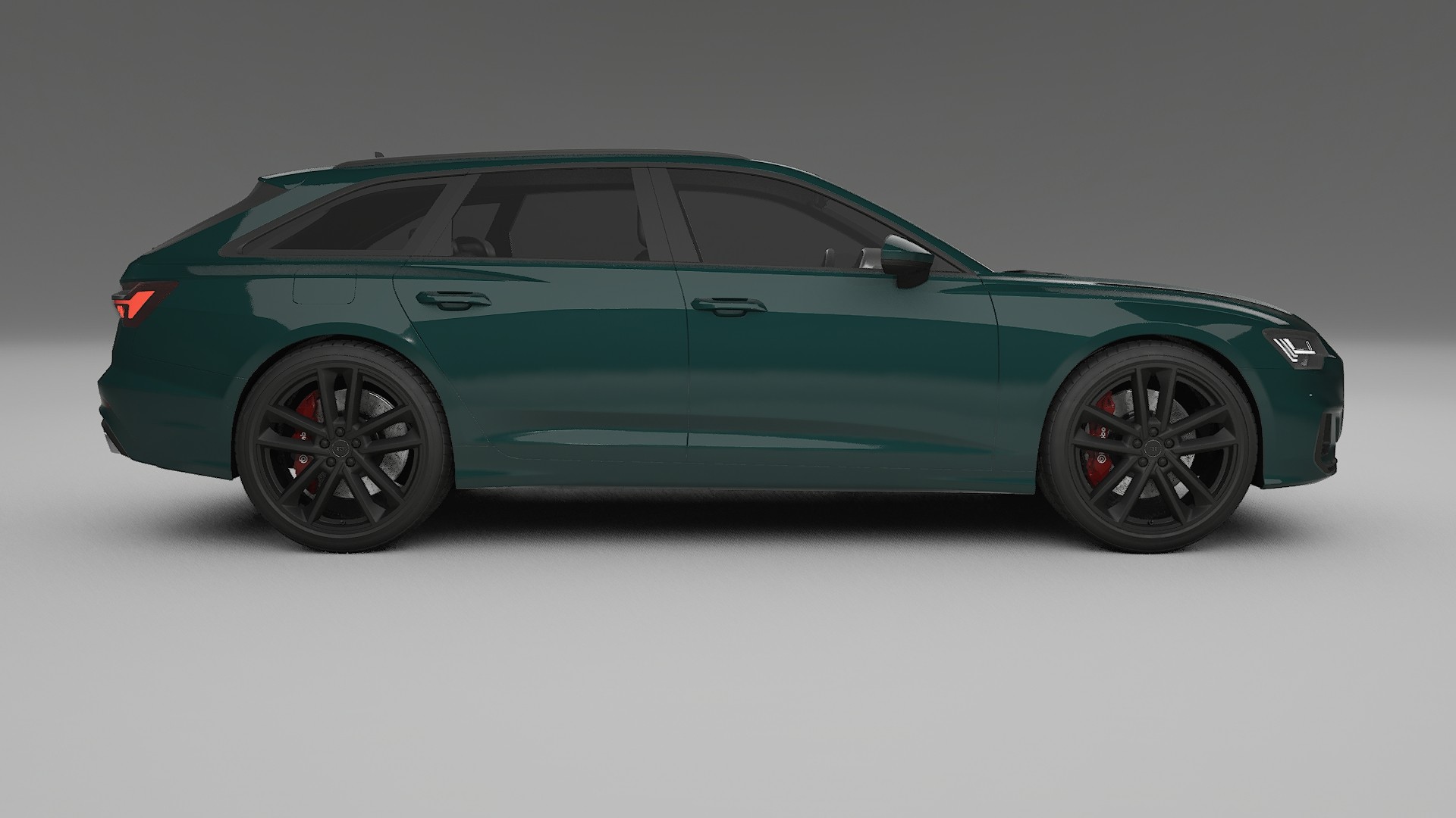 Audi S6 Avant prefacelift pre LCI C8 TPU Lackskyddsfilm | INFERNO Färgskiftande PPF – Komplett Förskuret Kit