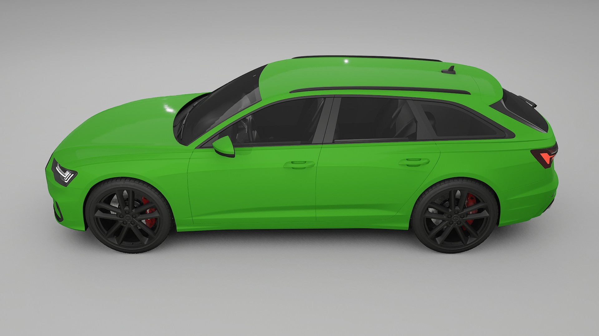 Audi S6 Avant prefacelift pre LCI C8 TPU Lackskyddsfilm | VENOM Färgskiftande PPF – Komplett Förskuret Kit