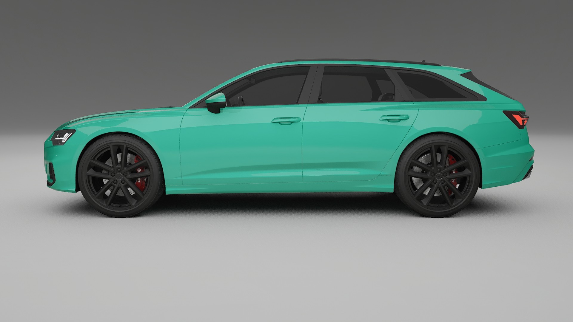 Audi S6 Avant prefacelift pre LCI C8 TPU Lackskyddsfilm | JEWEL Färgskiftande PPF – Komplett Förskuret Kit