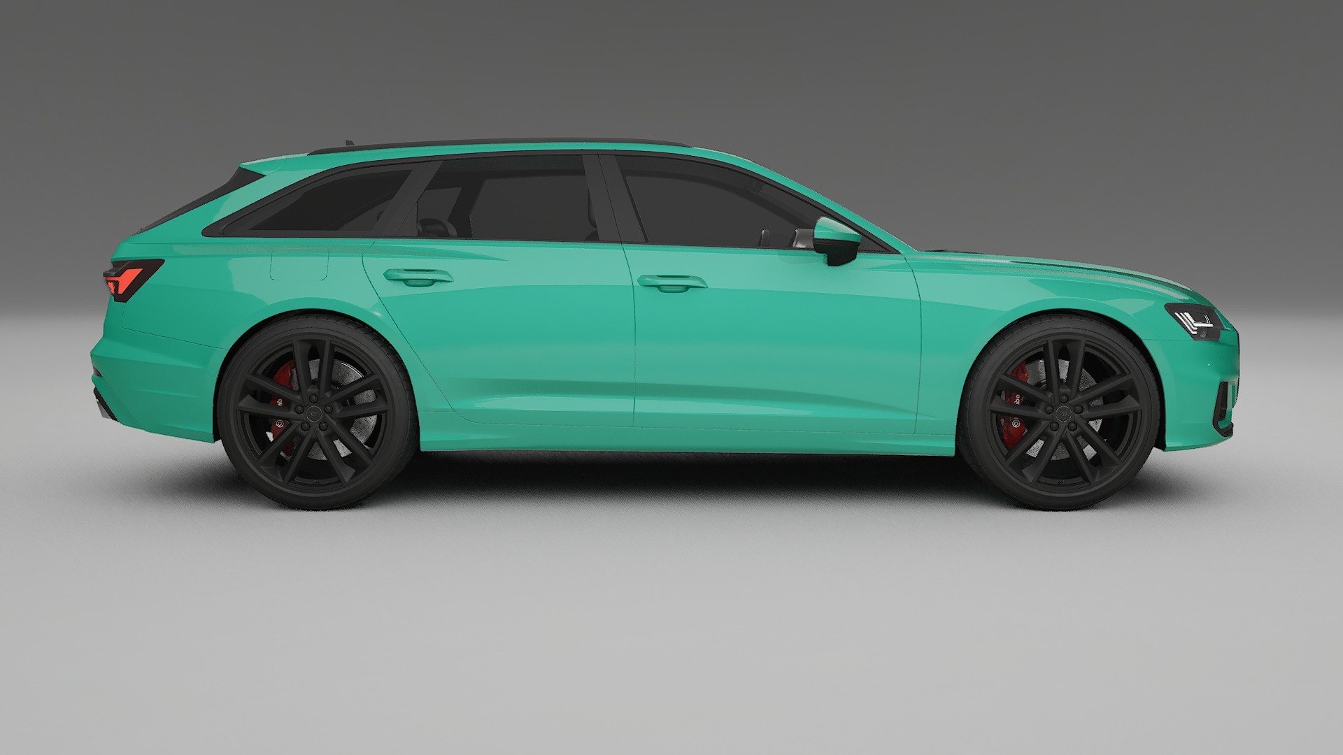 Audi S6 Avant prefacelift pre LCI C8 TPU Lackskyddsfilm | JEWEL Färgskiftande PPF – Komplett Förskuret Kit