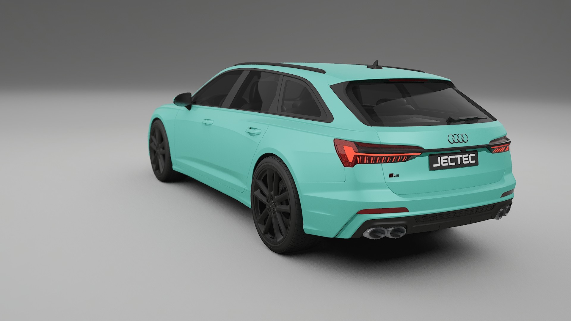 Audi S6 Avant prefacelift pre LCI C8 TPU Lackskyddsfilm | FROST Färgskiftande PPF – Komplett Förskuret Kit