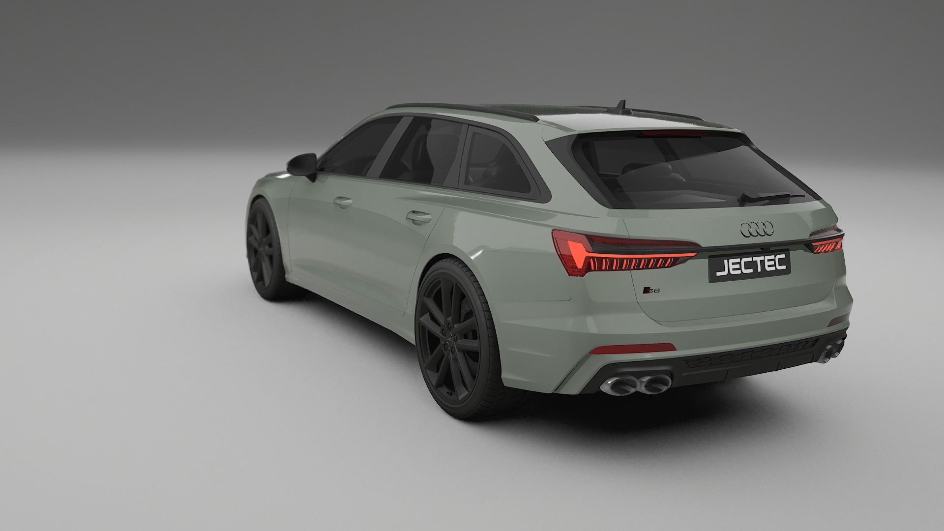 Audi S6 Avant prefacelift pre LCI C8 TPU Lackskyddsfilm | SLATE Färgskiftande PPF – Komplett Förskuret Kit