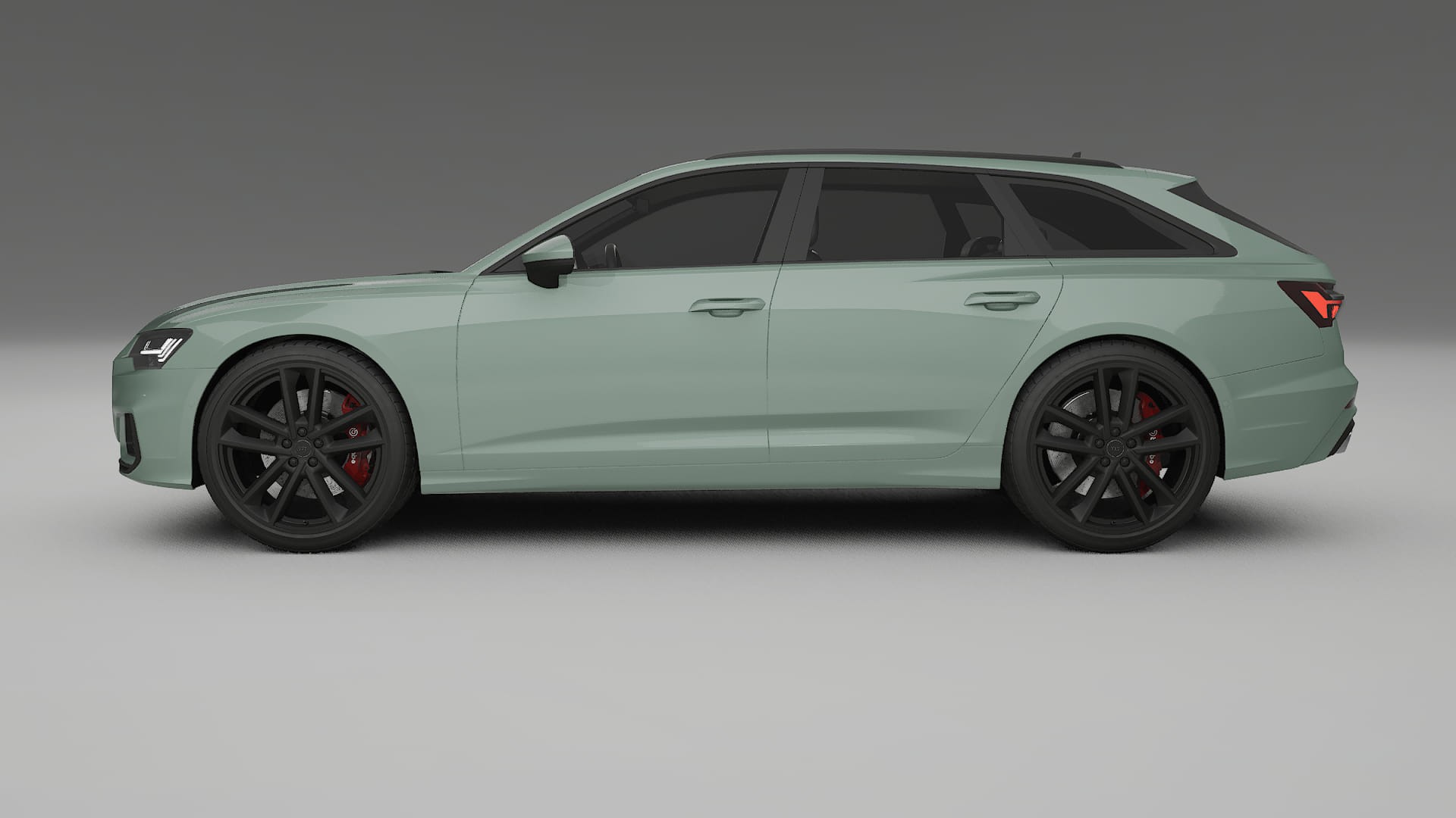 Audi S6 Avant prefacelift pre LCI C8 TPU Lackskyddsfilm | CINDER Färgskiftande PPF – Komplett Förskuret Kit