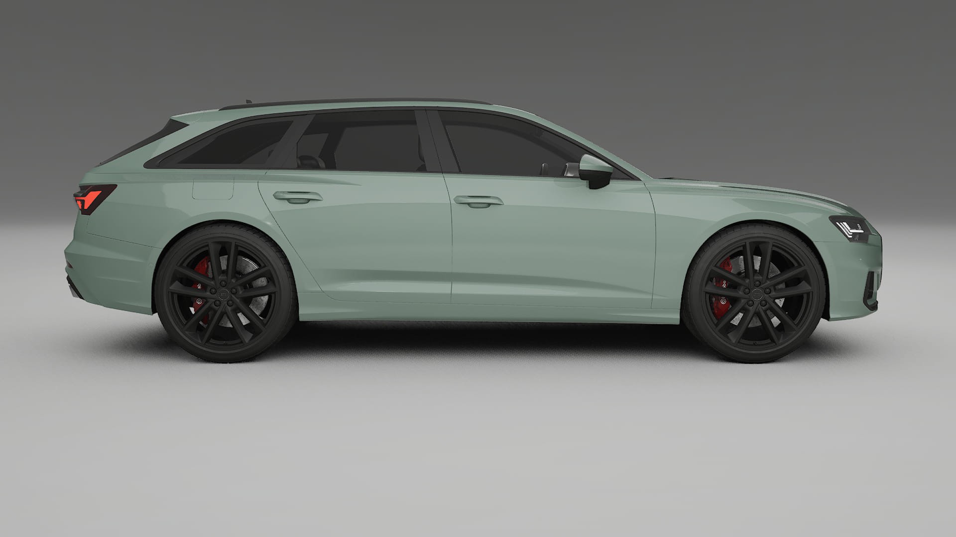 Audi S6 Avant prefacelift pre LCI C8 TPU Lackskyddsfilm | CINDER Färgskiftande PPF – Komplett Förskuret Kit