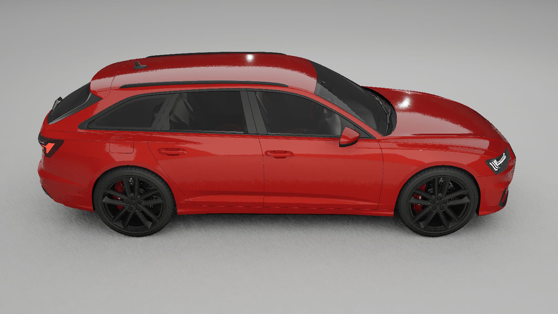 Audi S6 Avant prefacelift pre LCI C8 TPU Lackskyddsfilm | BLAZE Färgskiftande PPF – Komplett Förskuret Kit