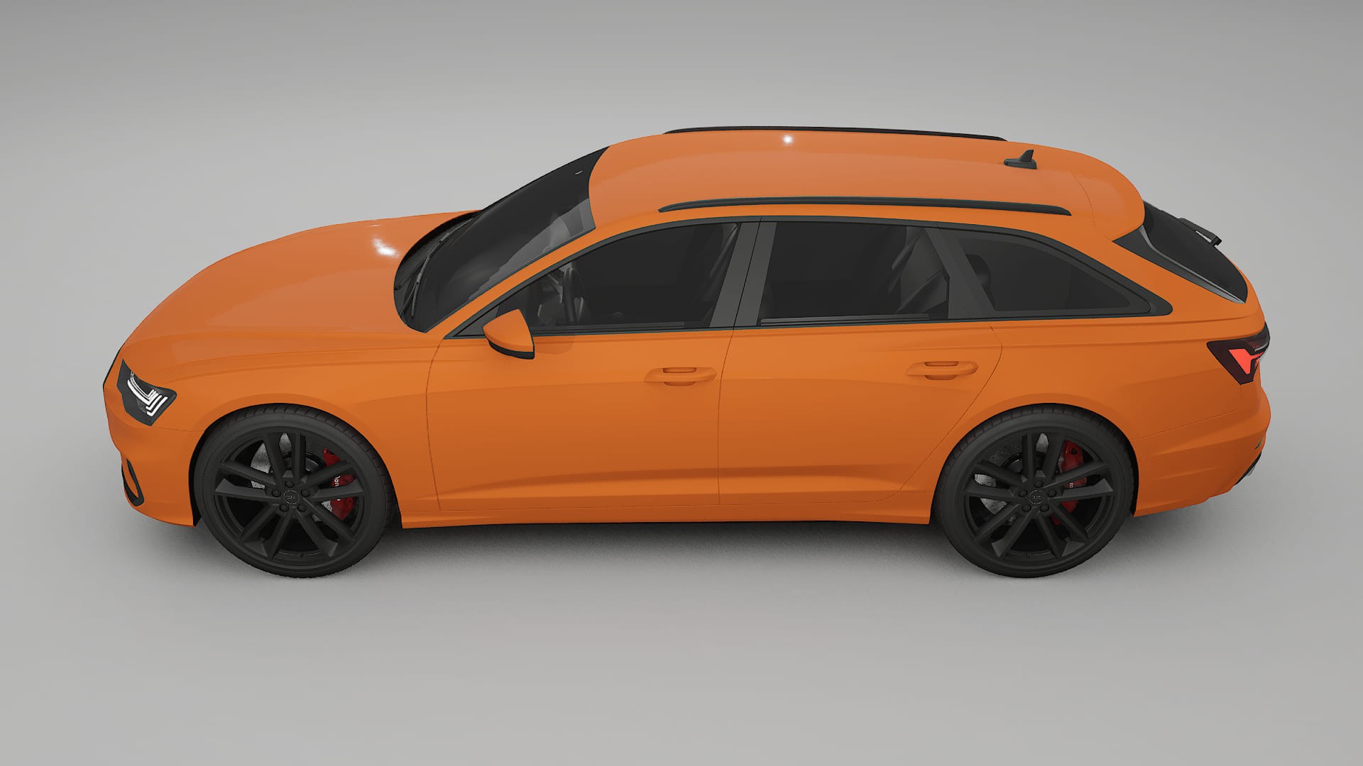 Audi S6 Avant prefacelift pre LCI C8 TPU Lackskyddsfilm | ROCKET Färgskiftande PPF – Komplett Förskuret Kit