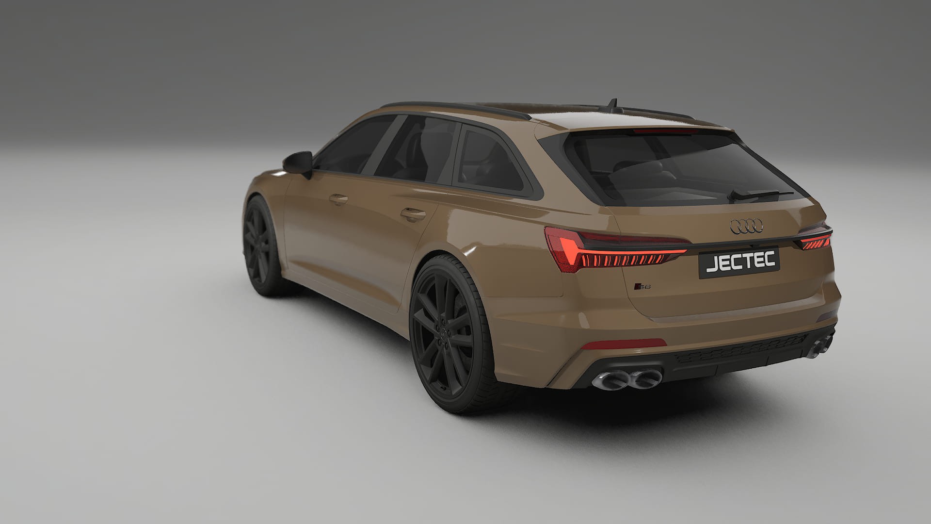 Audi S6 Avant prefacelift pre LCI C8 TPU Lackskyddsfilm | SAHARA Färgskiftande PPF – Komplett Förskuret Kit