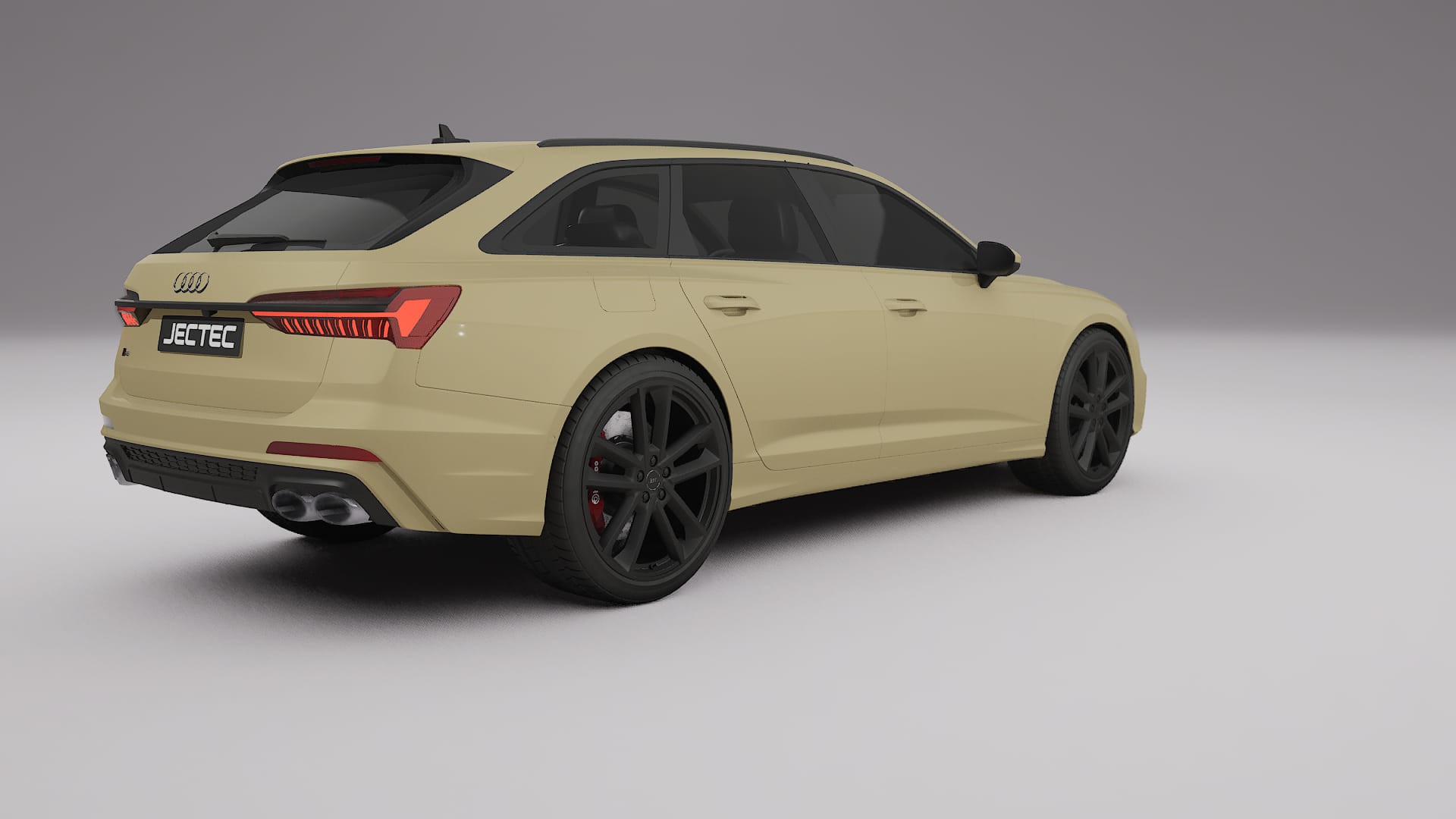 Audi S6 Avant prefacelift pre LCI C8 TPU Lackskyddsfilm | SAND Färgskiftande PPF – Komplett Förskuret Kit