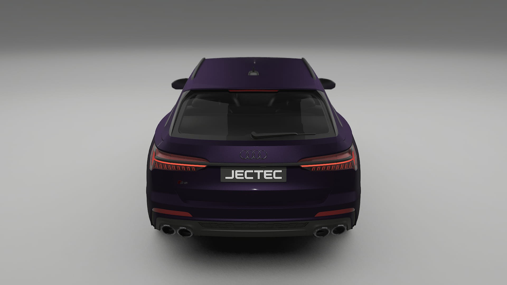 Audi S6 Avant prefacelift pre LCI C8 TPU Lackskyddsfilm | VIOLET Färgskiftande PPF – Komplett Förskuret Kit