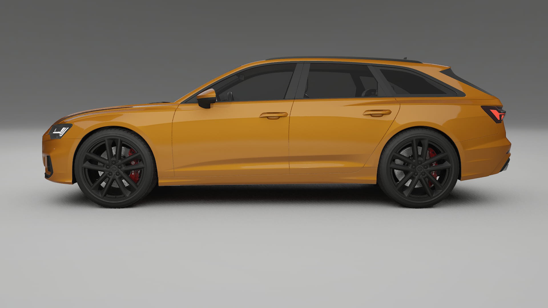 Audi S6 Avant prefacelift pre LCI C8 TPU Lackskyddsfilm | DAISY Färgskiftande PPF – Komplett Förskuret Kit