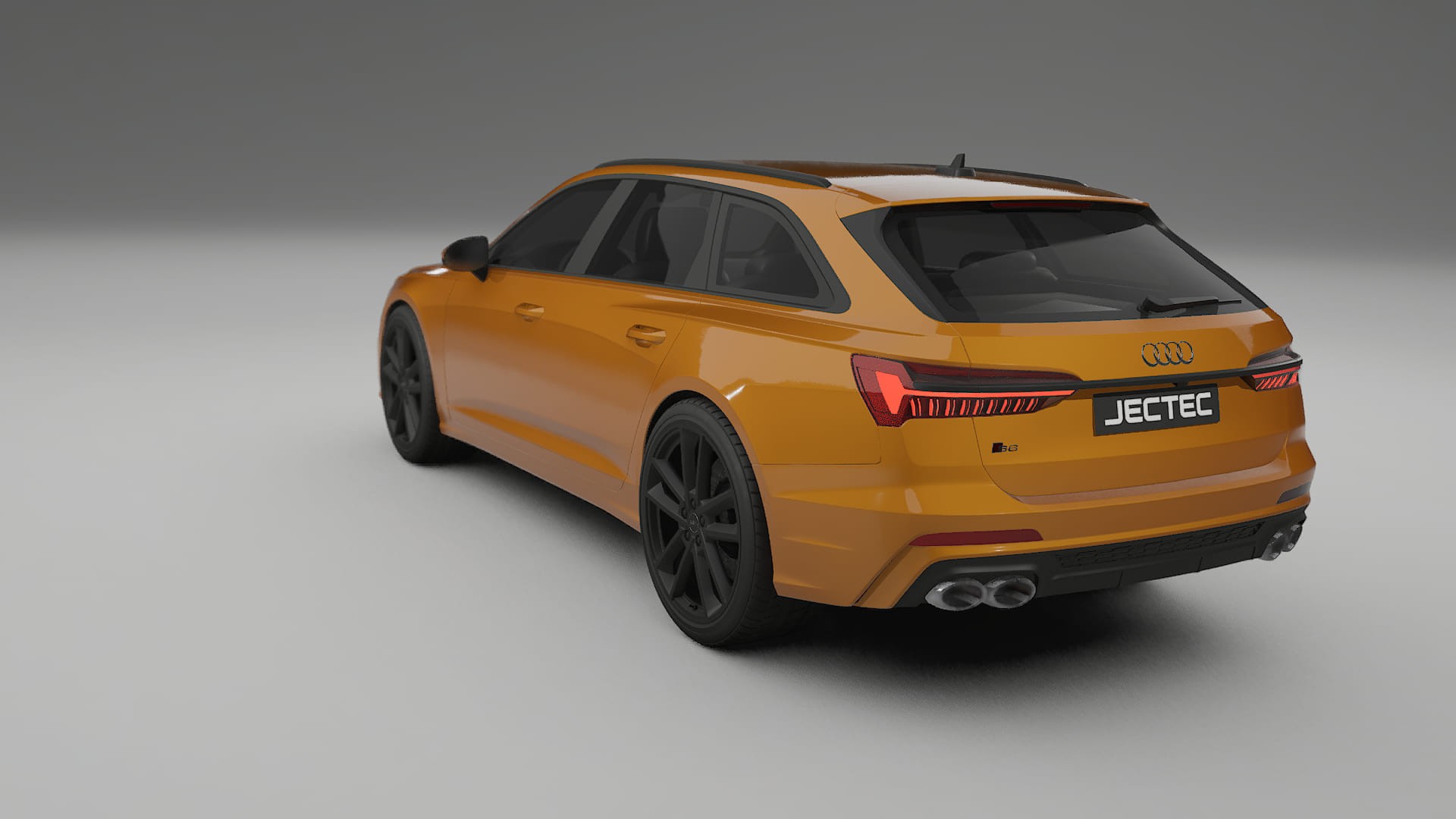 Audi S6 Avant prefacelift pre LCI C8 TPU Lackskyddsfilm | DAISY Färgskiftande PPF – Komplett Förskuret Kit